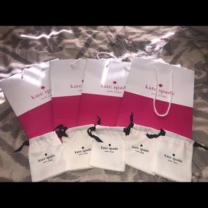 Kate Spade Shopping Bag- Jewelry Bag Bundle